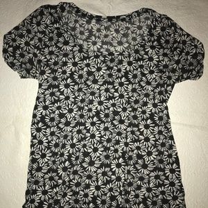 Anthropologie Floral T-Shirt